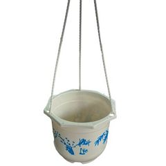 - Chậu treo in họa tiết trồng hoa kiểng 15x12H (HD)