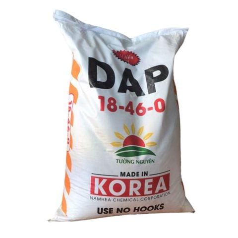 Phân DAP Hàn Quốc (Bao 50kg) - Phân bón tăng trưởng cho cây ăn trái, rau lá