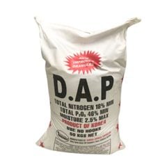 Phân DAP Hàn Quốc (Bao 50kg) - Phân bón tăng trưởng cho cây ăn trái, rau lá