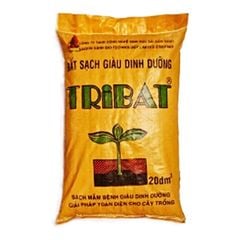 Đất trồng cây Tribat giàu dinh dưỡng (20dm³) – Đất sạch, trồng rau, hoa, cây kiểng hiệu quả
