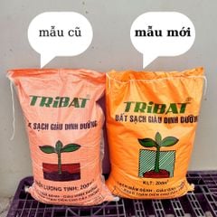 Đất sạch Tribat trồng cây giàu dinh dưỡng (50dm³) đất trồng cây cảnh, hoa kiểng, trồng rau