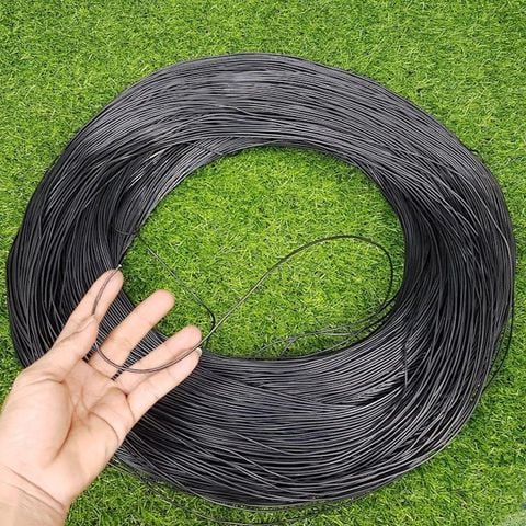 Dây nhôm đen uốn cây (500g) – Mềm dẻo, tạo dáng bonsai, cây cảnh