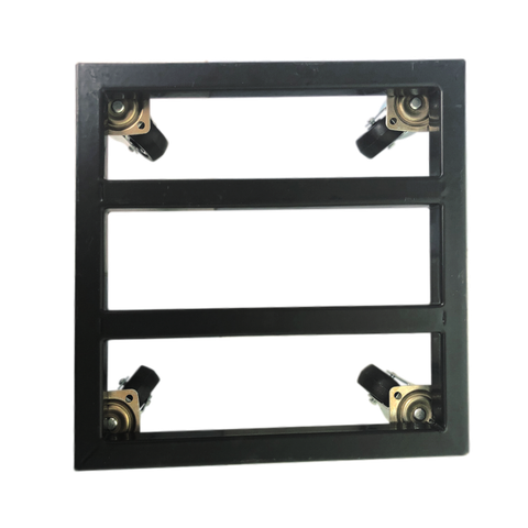 Chân đế chậu hoa, cây kiểng có bánh xe (30x30cm) – Đỡ chậu cây, di chuyển dễ dàng, chống ngập úng