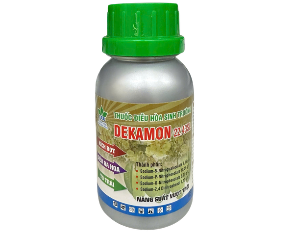 Chất điều hòa sinh trưởng DEKAMON 22.43SL kích đọt, siêu ra hoa, to trái  - Chai 100ml