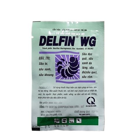 DELFIN 32WG - Thuốc trừ sâu sinh học Mỹ - Gói 10 gram