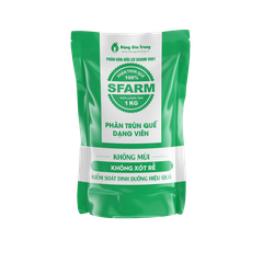 Phân trùn quế SFARM viên nén cho mọi loại cây trồng và hoa kiểng