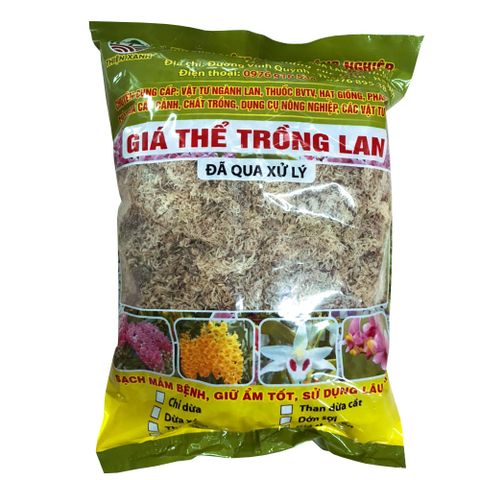 Giá thể dớn trắng trồng lan - Túi 5dm ~ 100gram