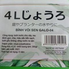 Bình tưới vòi sen DUDACO Galo-04 - 4 Lít