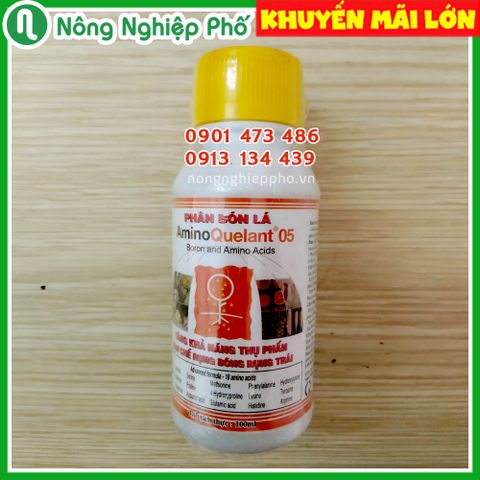 NB - Phân bón tăng đậu trái - chống rụng trái Amino Quelant 05