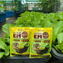 Chế phẩm EM SFARM (200g) – Chế phẩm vi sinh ủ phân, khử mùi hiệu quả