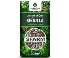 Giá thể trồng cây kiểng lá SFARM - Bao 20dm3