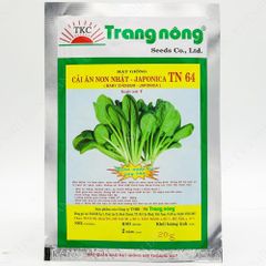 Hạt giống Cải ăn non Nhật - JAPONICA TN 64 - Gói 20 gram