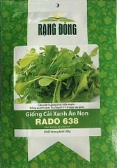 Hạt giống Cải xanh ăn non RADO 638 - Gói 20 gram
