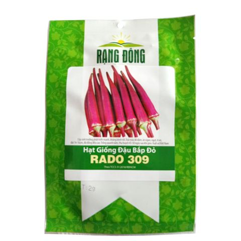 Hạt giống Đậu bắp đỏ RADO 309 - Gói 2 gram
