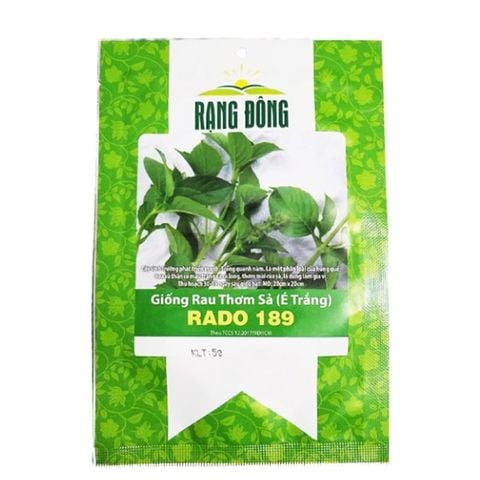 Hạt giống Rau thơm sả (é trắng) RADO 189 - Gói 5 gram