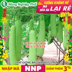 Hạt giống Bầu xanh TN 218 - Gói 10 hạt