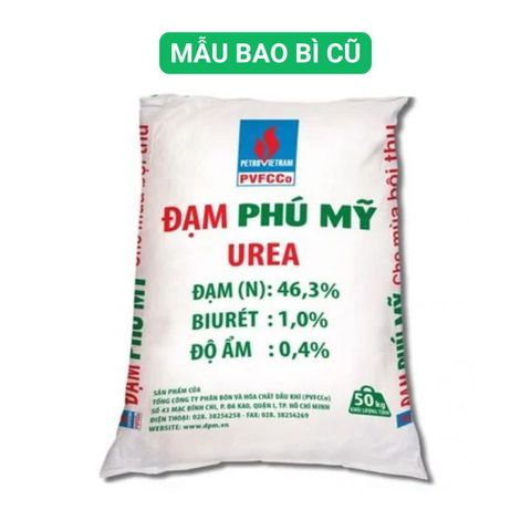 Phân đạm Urea Phú Mỹ (50kg) – Cung cấp đạm, tăng sinh trưởng thân, lá