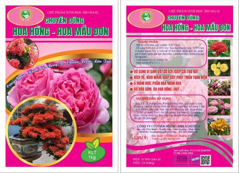 Chế phẩm sinh học chuyên dùng cho hoa hồng - hoa mẫu đơn