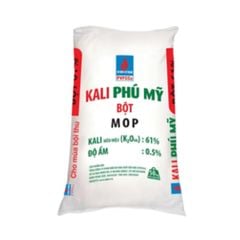 Phân bón Kali bột MOP Phú Mỹ (Bao 50kg) - Giúp cây cứng, chịu rét, giảm lốp đổ, sâu bệnh, năng suất cao