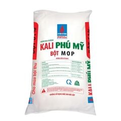 Phân bón Kali bột MOP Phú Mỹ (Bao 50kg) - Giúp cây cứng, chịu rét, giảm lốp đổ, sâu bệnh, năng suất cao