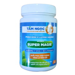 - Phân bón vi lượng Super Magie - Tám Ngọc - Lọ 100gr