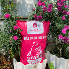 Đất sạch hữu cơ Sfarm chuyên dùng cho hoa kiểng (5dm3 ~ 2.5-2.6kg)