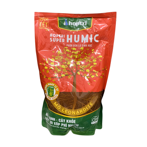 Phân Bón Lá Super Acid Humic Hợp Trí (1kg), Phân hữu cơ giúp ra rễ, cải tạo đất