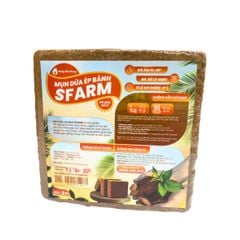 Mùn dừa ép bánh SFARM - 1kg