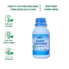 - Phân bón vi lượng Nano Chitosan AHT giúp cây tăng trưởng khỏe - Chai 100ml