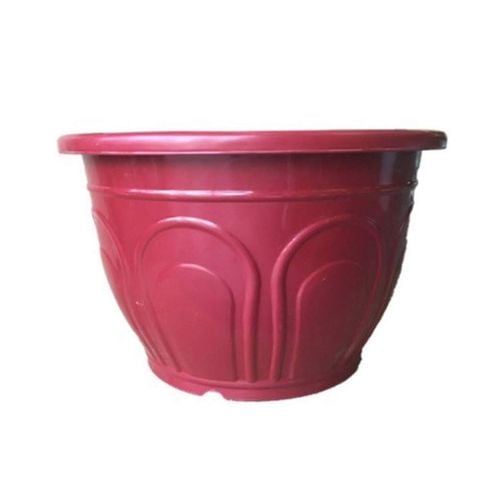 Chậu trồng cây cảnh - Chậu tròn CH30, chất liệu nhựa PP có độ bền cao