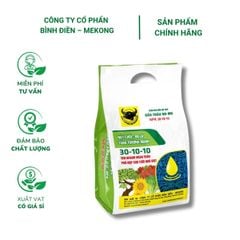 Phân bón NPK 30-10-10 Đầu Trâu (1kg) – Giúp cây mập khỏe, đâm chồi ra lá nhanh