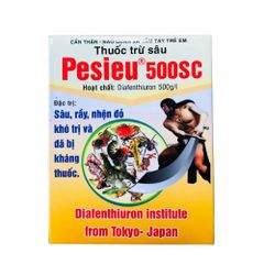 Thuốc trừ sâu rầy nhện đỏ Pesieu 500SC - Đặc trị sâu, rầy, nhện đỏ trên cây hoa hồng, hoa lan, các loại rau và cây ăn quả