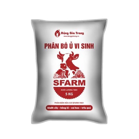 Phân bò ủ vi sinh SFARM đã qua xử lý