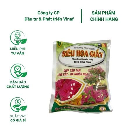 Phân bón Siêu hoa giấy Vinaf - Gói 700 gram