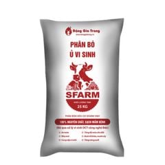 Phân bò ủ vi sinh Sfarm – Phân hữu cơ cải tạo đất, tơi đất, giàu mùn