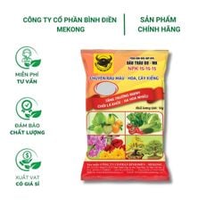 Phân bón đầu trâu NPK 15-15-15 tăng trưởng mạnh, chồi lá khỏe, ra hoa nhiều - Gói 1kg