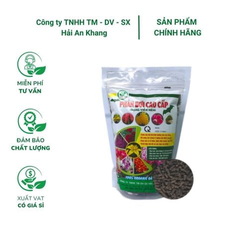 Phân bón hữu cơ tự nhiên - Phân dơi cao cấp dạng viên nén (Gói 1Kg)