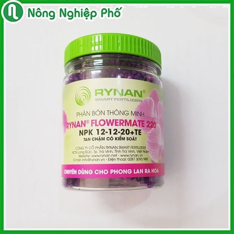 Phân tan chậm Rynan FM 220 ( 12-12-20 ) - Dưỡng hoa lâu tàn cho phong lan