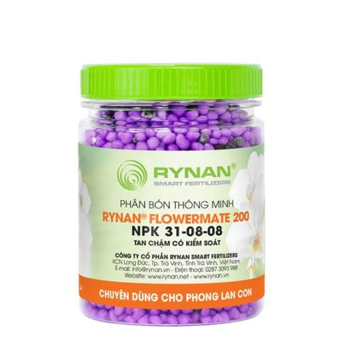 Phân tan chậm Rynan FM 200 (31-08-08)  - Cây phát triển xanh tốt, bền dinh dưỡng
