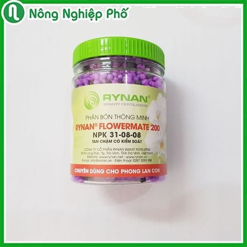 Phân tan chậm Rynan FM 200 (31-08-08)  - Cây phát triển xanh tốt, bền dinh dưỡng