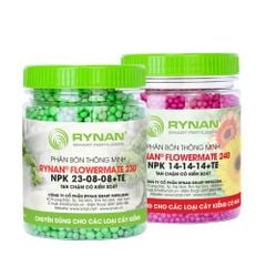 Combo Bộ Đôi Phân Tan Chậm Có Kiểm Soát Rynan Chuyên Dùng Cho Cây Kiểng