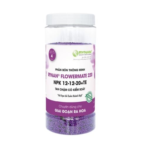 Phân tan chậm Rynan FM 220 ( 12-12-20 ) - Dưỡng hoa lâu tàn cho phong lan