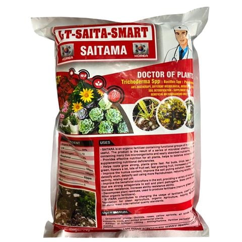 Phân bón gốc Saita Smart ( Saitama ) Hàn Quốc - Bác Sĩ Cây Trồng - Túi 1kg