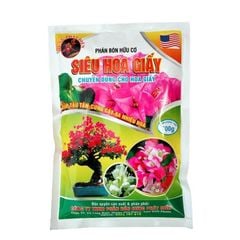 Phân bón hữu cơ Siêu hoa giấy giúp tậu tán, cứng cây, ra nhiều hoa - Gói 700gr