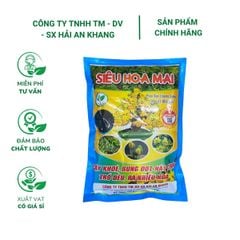 Phân bón kích hoa, kích nụ, phục hồi rễ cho hoa mai - Siêu Hoa Mai - Gói 700 gram