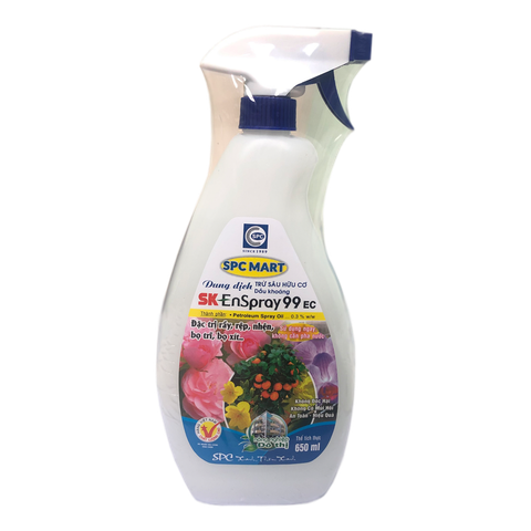 Dầu khoáng SK Enspray 99 EC (650ml) - Dung dịch phòng trừ sâu hữu cơ, bảo vệ cây trồng hiệu quả