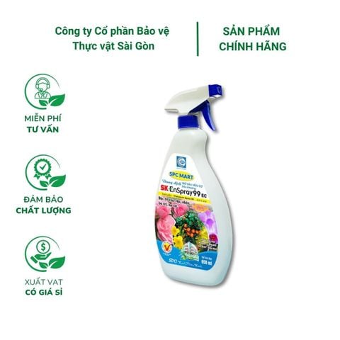 Dầu khoáng SK Enspray 99 EC (650ml) - Dung dịch phòng trừ sâu hữu cơ, bảo vệ cây trồng hiệu quả