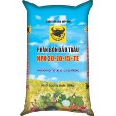 NPK Đầu Trâu 20-20-15+TE (50kg) – Tăng năng suất, chất lượng cây trồng