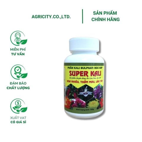 Phân bón đa lượng super kali - Kích ra hoa sớm và giữ màu hoa tươi lâu (HN)