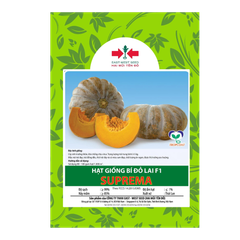 Hạt giống Bí đỏ lai F1 SUPREMA East-West Seed (Hai Mũi Tên Đỏ) - Gói 12 hạt